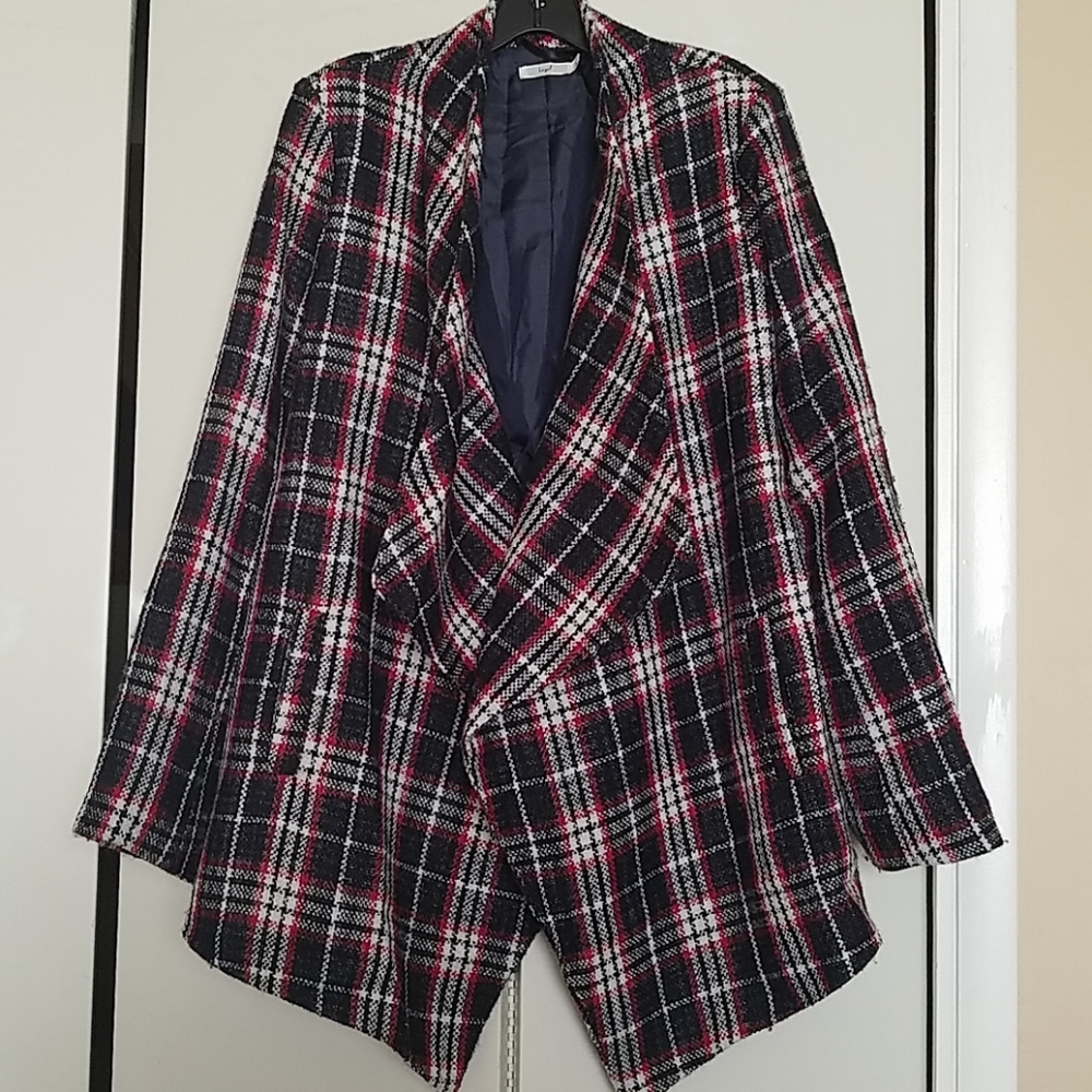 Hazel Plaid Jacket - image 1